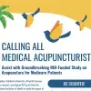 Call to medical acupuncturists to participate in survey