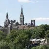 An image of buildings at Georgetown University