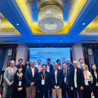 Susan Wieland in Beijing with colleagues