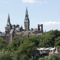 An image of buildings at Georgetown University