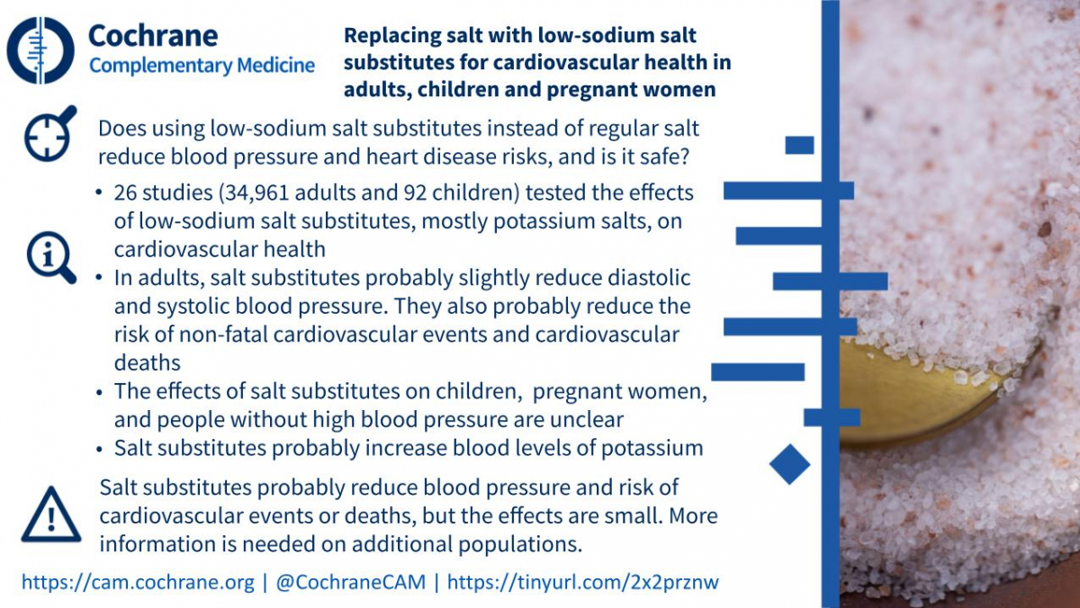 Blogshot Replacing salt to prevent HBP and heart disease