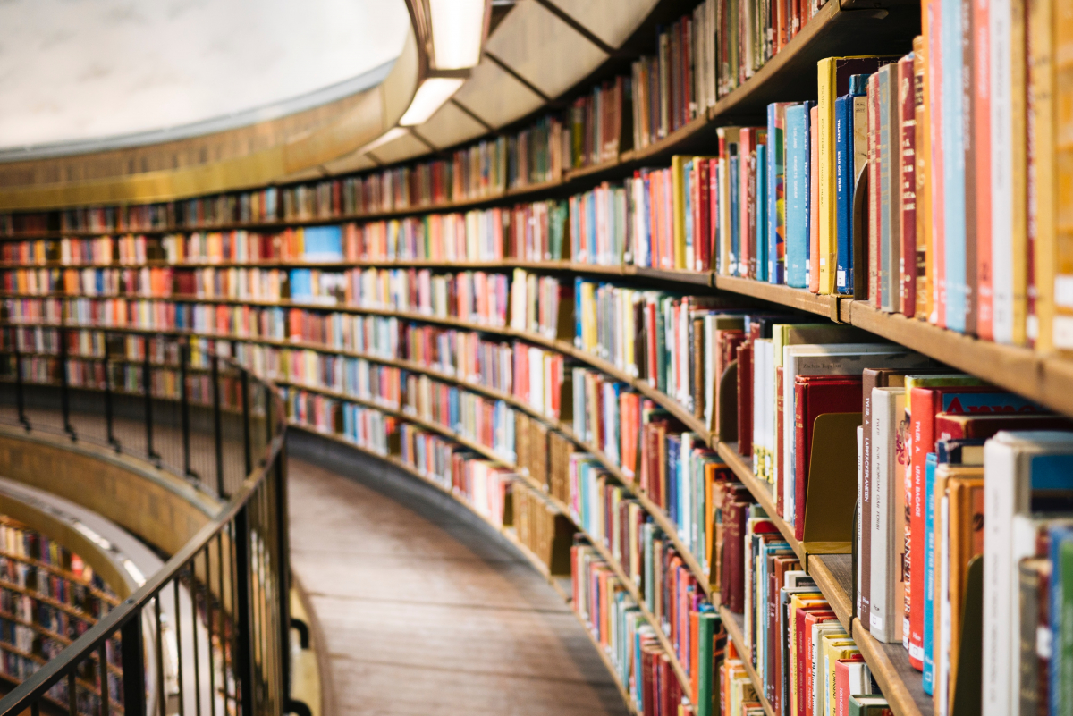 Reporting research bookshelves